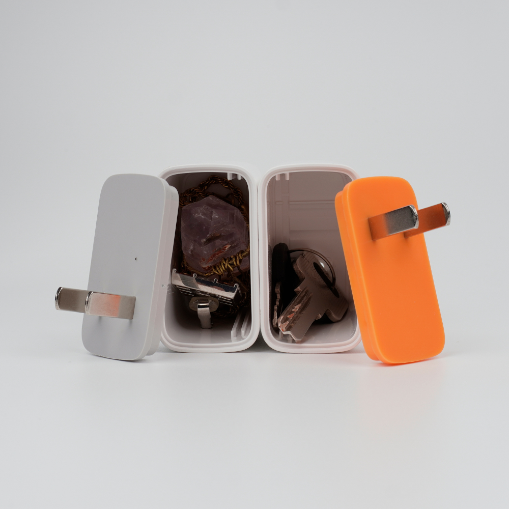 2-Pack Charger-Style Hidden Safe Mini Discreet Stash Boxes