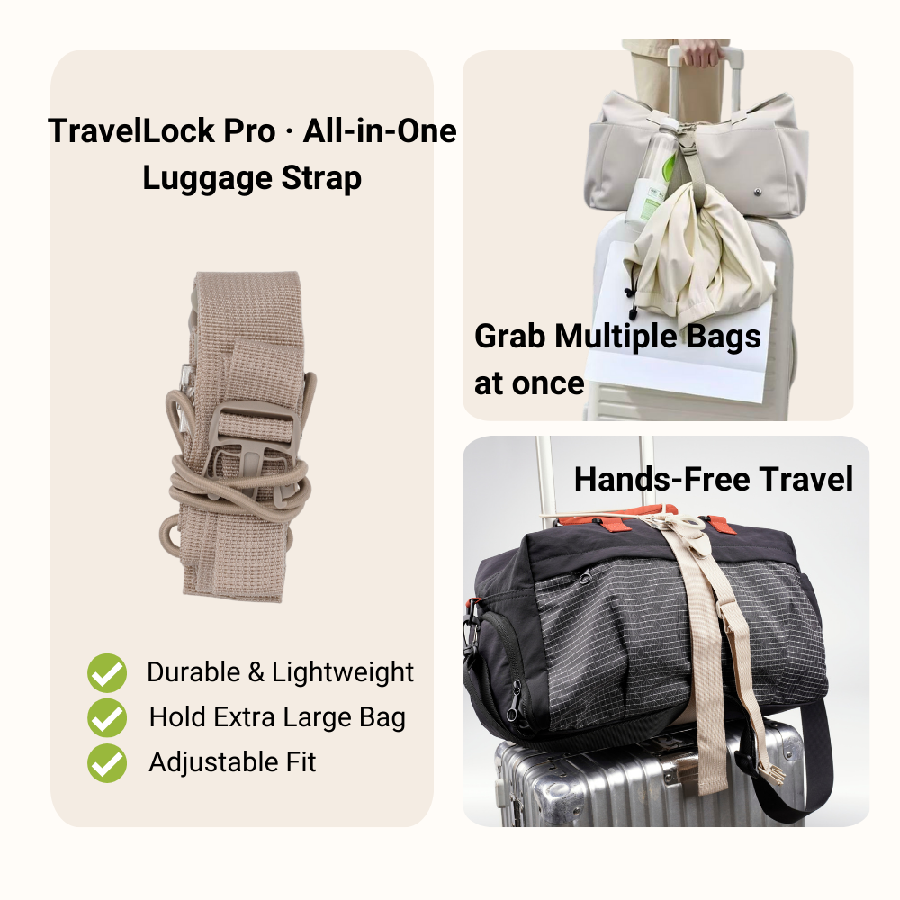 Multi-Use Travel Extra Large Luggage Strap