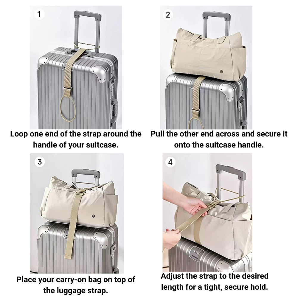 Multi-Use Travel Extra Large Luggage Strap