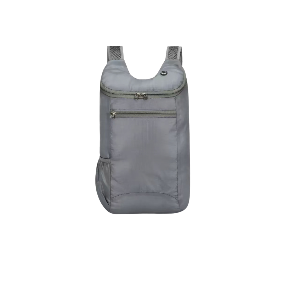 Go Anywhere Foldable Backpack in Grey