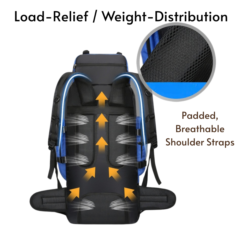 NomadMax 90L LoadMaster Travel Backpack
