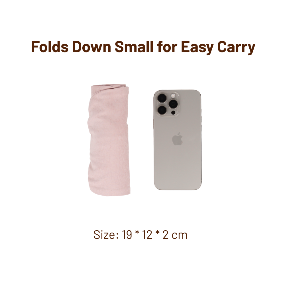 2-in-1 Foldable Travel U-Shaped Pillow & Packing Cube